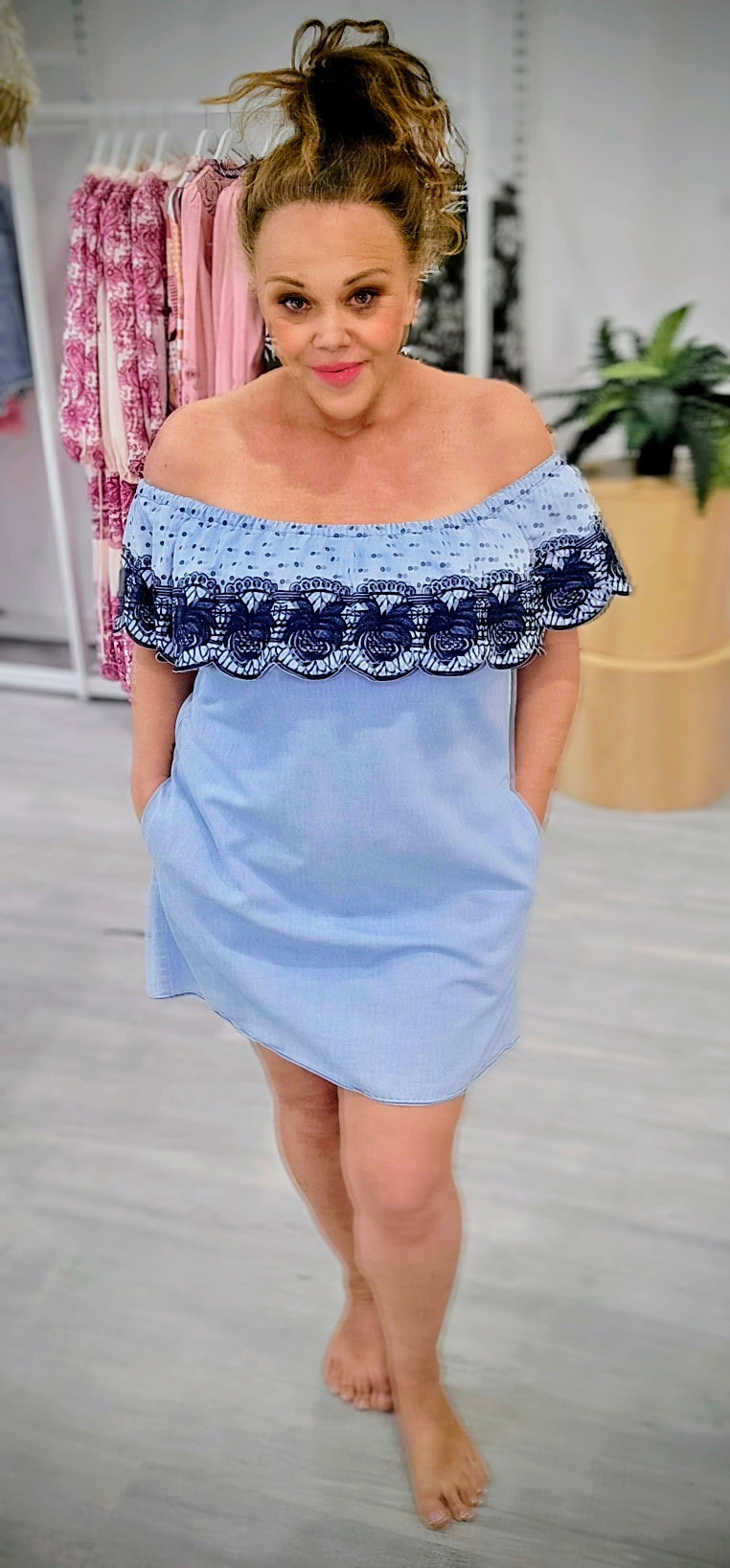 Seed Denim Dress