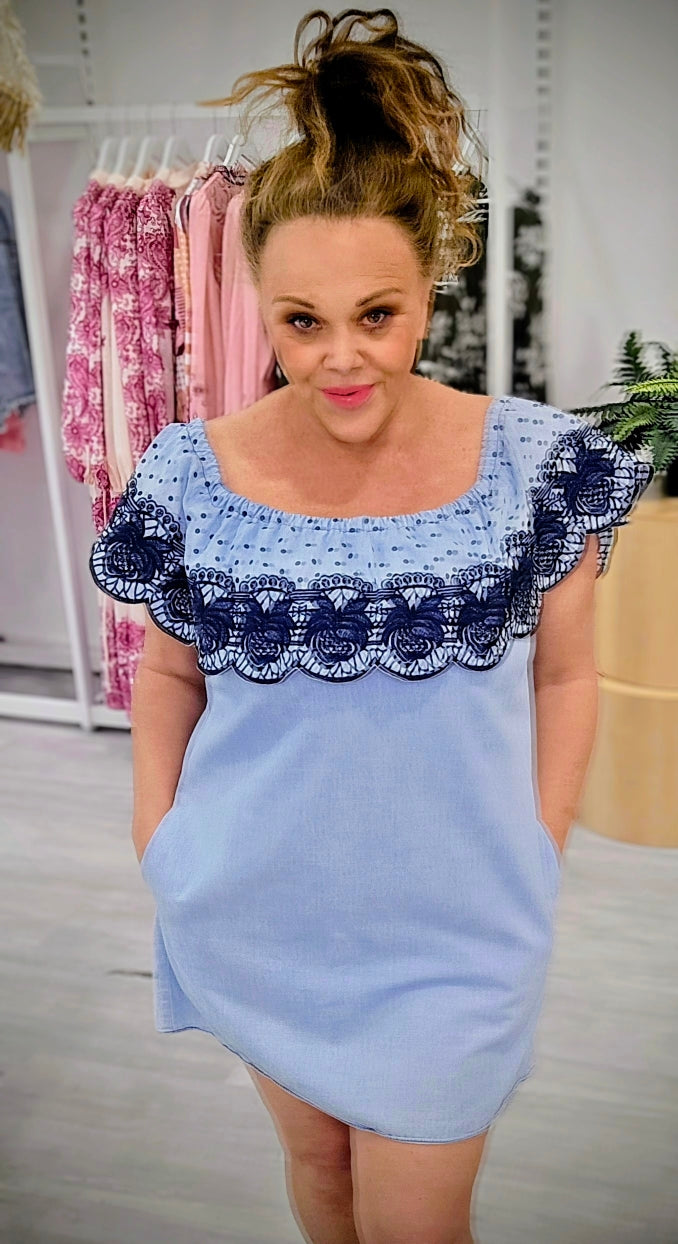 Seed Denim Dress