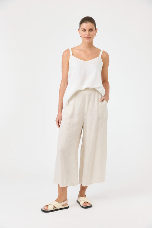 Studio Crop Pant - Sand