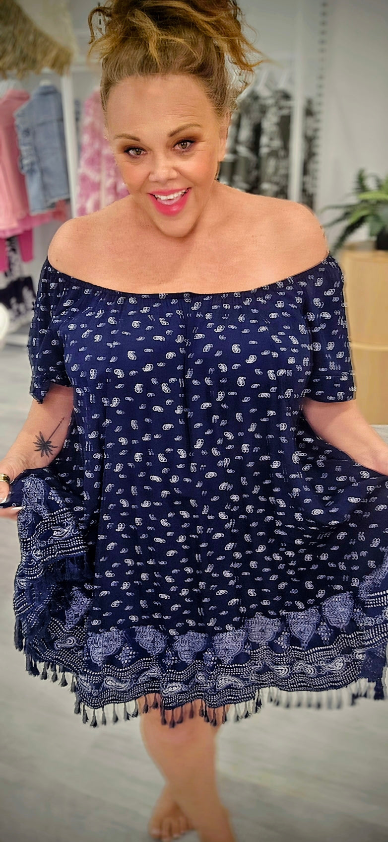 Seed Tassel Dress