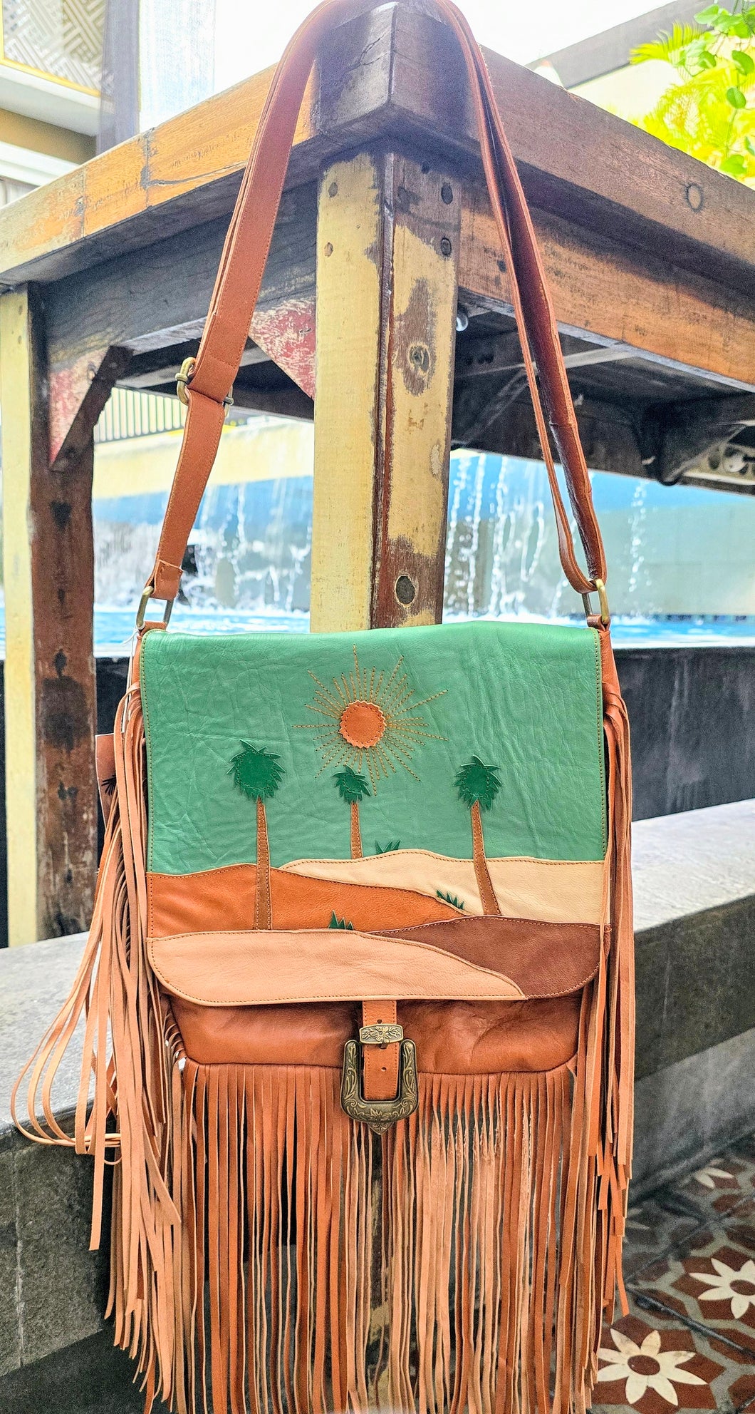 Boho Queen Leather Bag