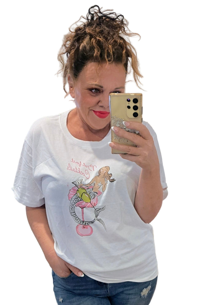 Mermaid T - Cocktails White