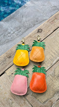 Load image into Gallery viewer, Leather Pineapple Key Ring
